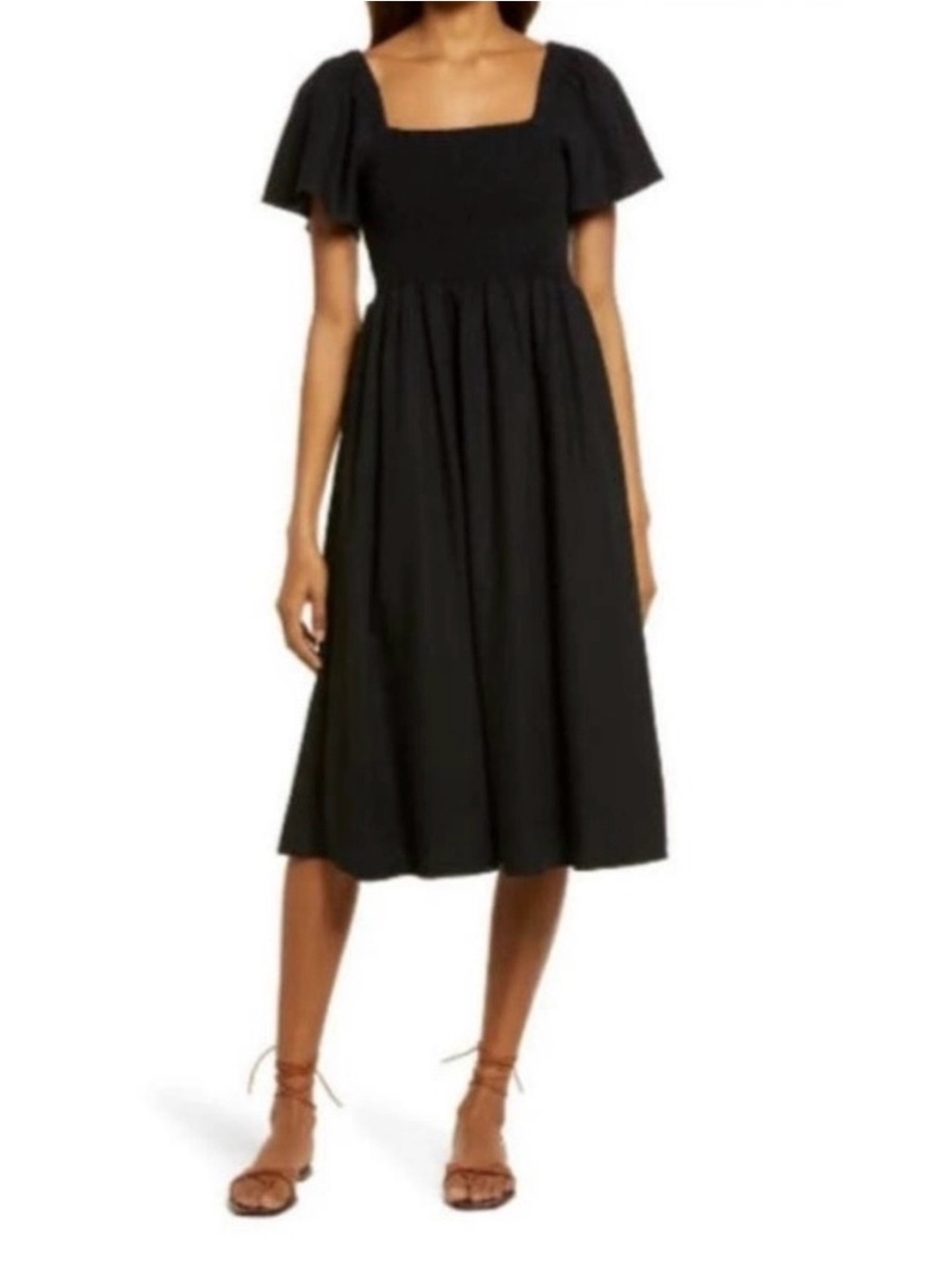 Madewell Black Lucie Dress